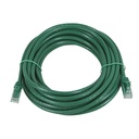Monoprice FLEXboot Series Cat5e 24AWG UTP Ethernet Network Patch Cable, 30ft Green