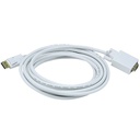 Monoprice 15ft 28AWG DisplayPort to VGA Cable - White