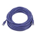 Monoprice FLEXboot Series Cat5e 24AWG UTP Ethernet Network Patch Cable, 30ft Purple