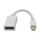 Eaton Tripp Lite Series Keyspan Mini DisplayPort to DisplayPort Cable Adapter (M/F) - 4K 60 Hz, DP 1.2, HDCP 2.2, 6 in. (15.2 cm)
