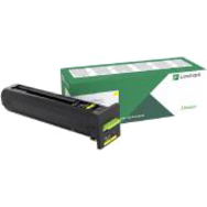 Lexmark Original Ultra High Yield Laser Toner Cartridge - Yellow Pack