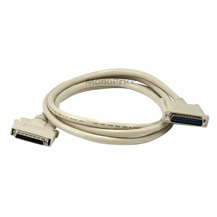 Monoprice HPDB50 M/DB25 M SCSI Cable , Molded - 6ft