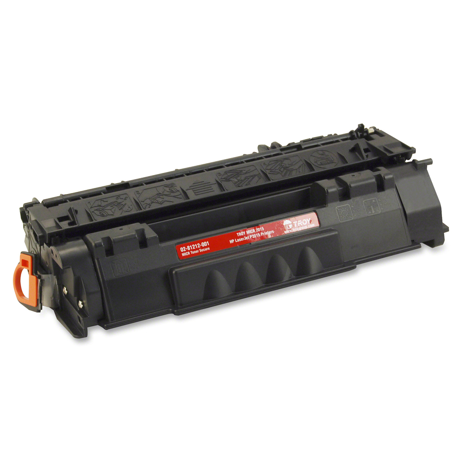 Troy Toner Secure 02-81212-001 MICR Laser Toner Cartridge Q7553A - Black - 1 Each