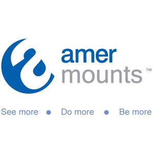 Amer Mounts 6" White Projector Mount Extension