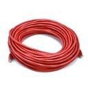 Monoprice Cat6 24AWG UTP Ethernet Network Patch Cable, 75ft Red