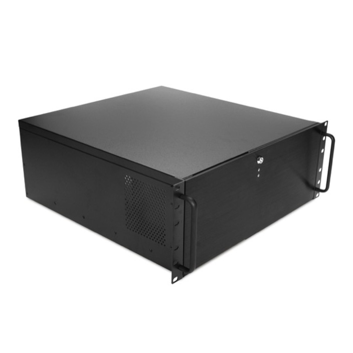 iStarUSA 4U 5.25" 4-Bay Compact ATX Chassis with 400W Redundant Power Supply