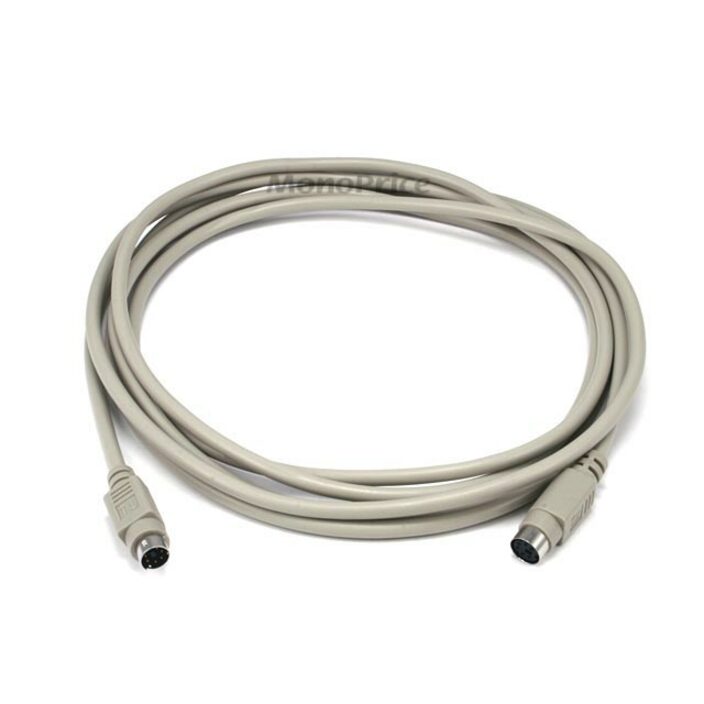 Monoprice 10ft PS/2 MDIN-6 Male to Female Cable