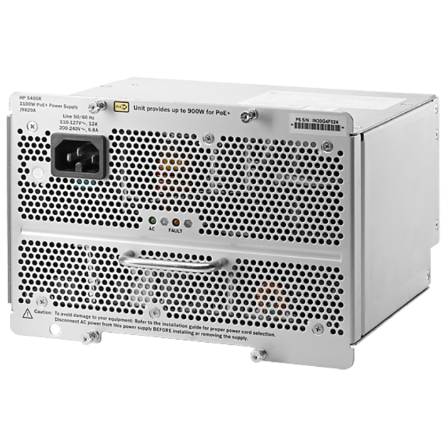 HPE Aruba 5400R 1100W PoE+ zl2 Power Supply