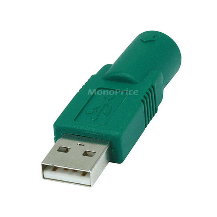 Monoprice USB Male to PS2 (MDIN6F) Converter for Logitech Brand