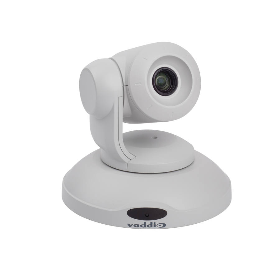 Vaddio ConferenceSHOT 10x Optical Zoom PTZ Camera - White