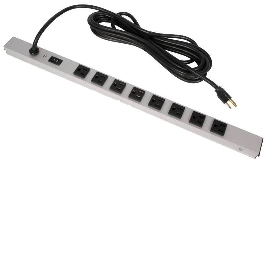 Rack Solutions 20A Vertical Power Strip with 24 Outlets (15ft Cord)