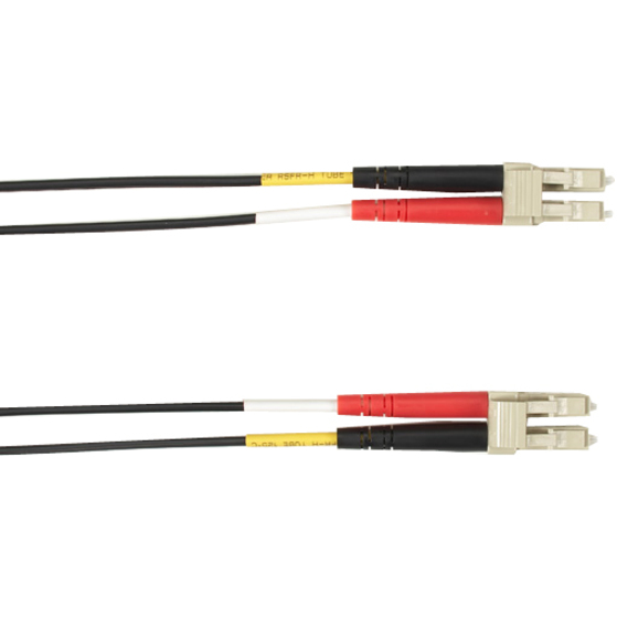 Black Box Colored Fiber OS2 9/125 Singlemode Fiber Optic Patch Cable - OFNR PVC