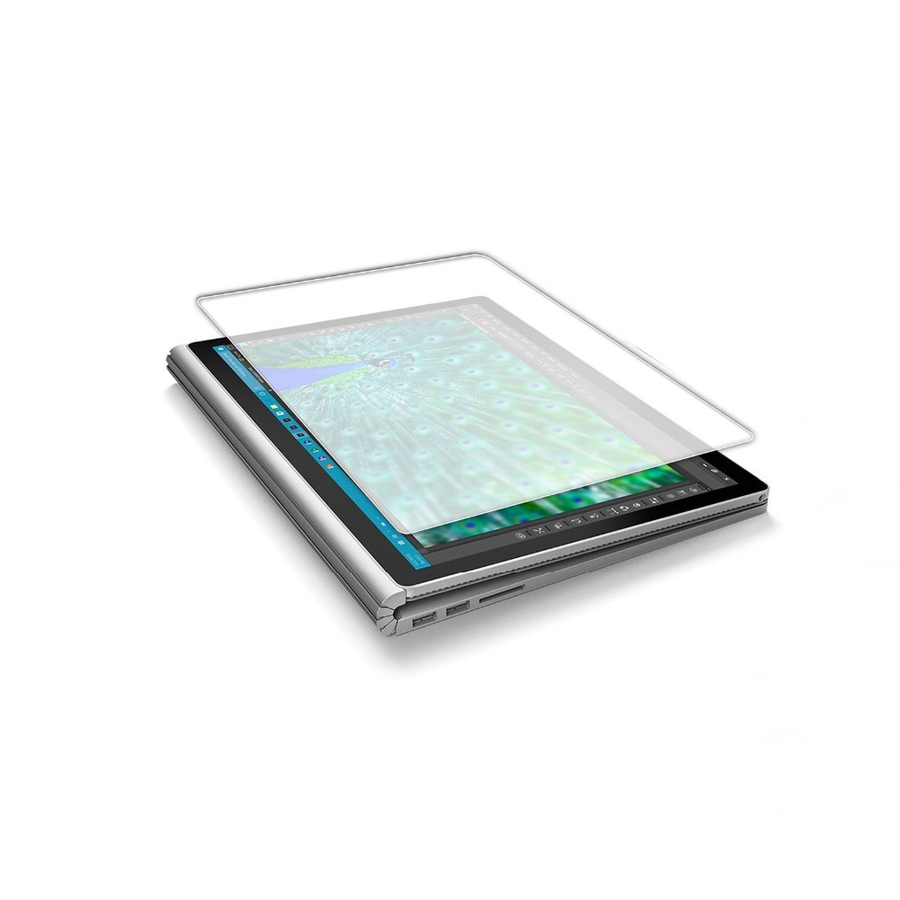 TechProducts360 Microsoft Surface Book Tempered Glass Defender Clear