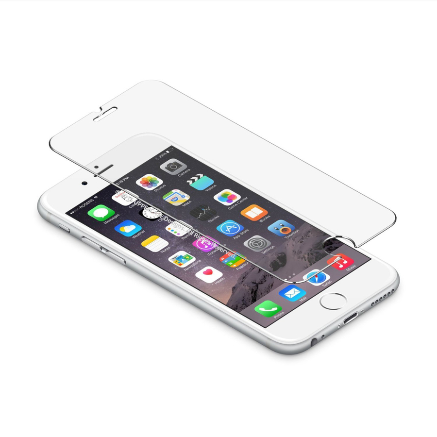TechProducts360 Apple iPhone 6 Tempered Glass Defender Clear