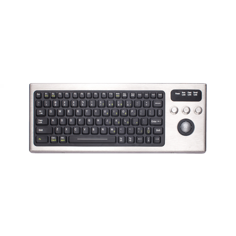 iKey Keyboard with Integrated Trackball