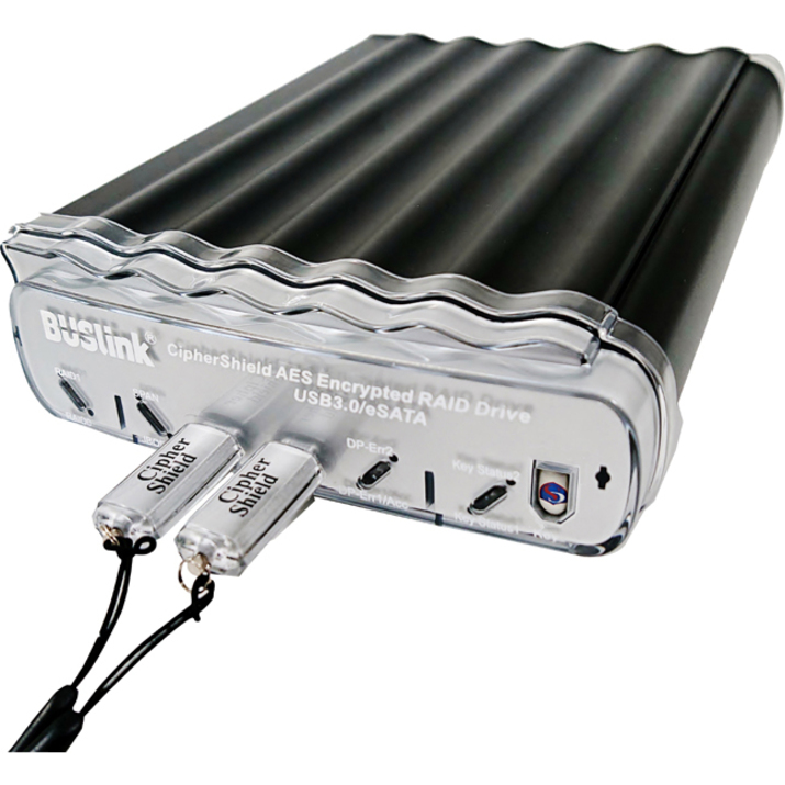 Buslink CipherShield CSX4TSSDU3KKB 4 TB Desktop Solid State Drive - External