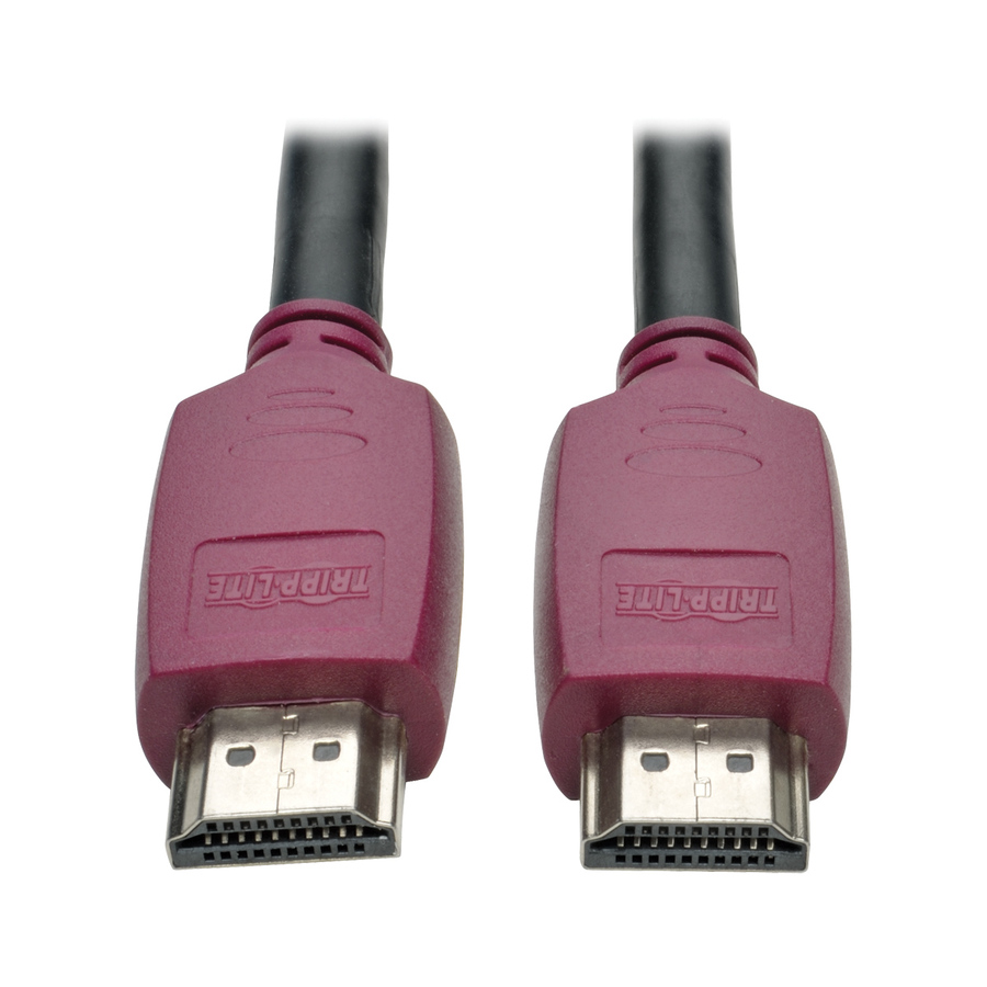Eaton Tripp Lite Series 4K HDMI Cable with Ethernet (M/M) - 4K 60 Hz, Gripping Connectors, 3 ft.
