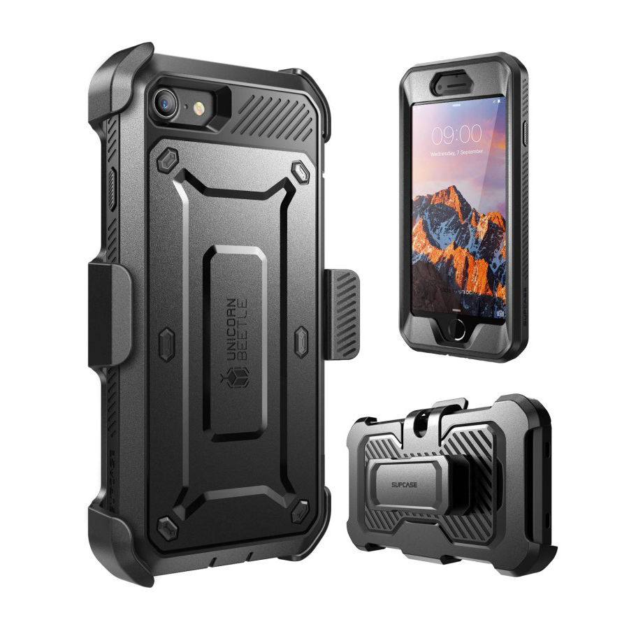 SUP Unicorn Beetle Pro Carrying Case (Holster) Apple iPhone 7 Smartphone - Black