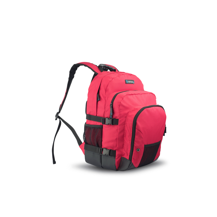 TechProducts360 Tech Pack Carrying Case Notebook - Red