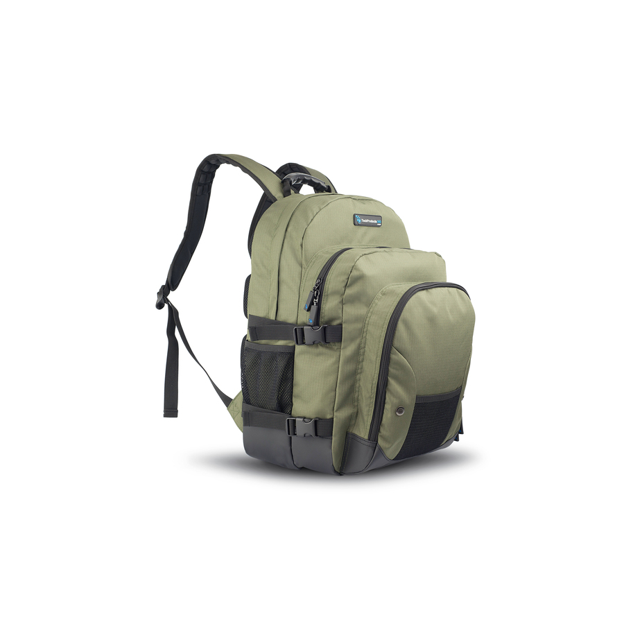 TechProducts360 Tech Pack Carrying Case Notebook - Green