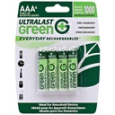 NABC Everyday Rechargeables ULGED4AAA General Purpose Battery
