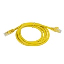Monoprice FLEXboot Series Cat5e 24AWG UTP Ethernet Network Patch Cable, 14ft Yellow