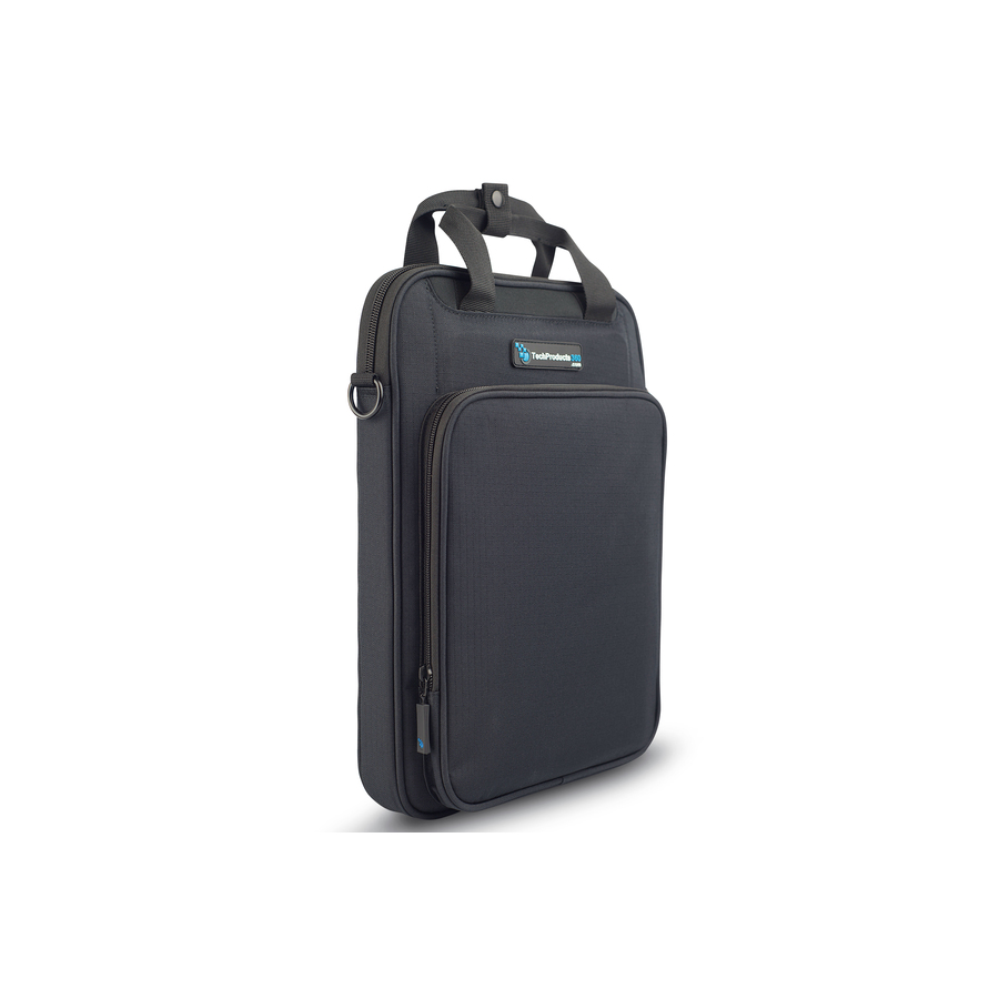 TechProducts360 Vertical Vault Carrying Case for 13" Notebook - Black