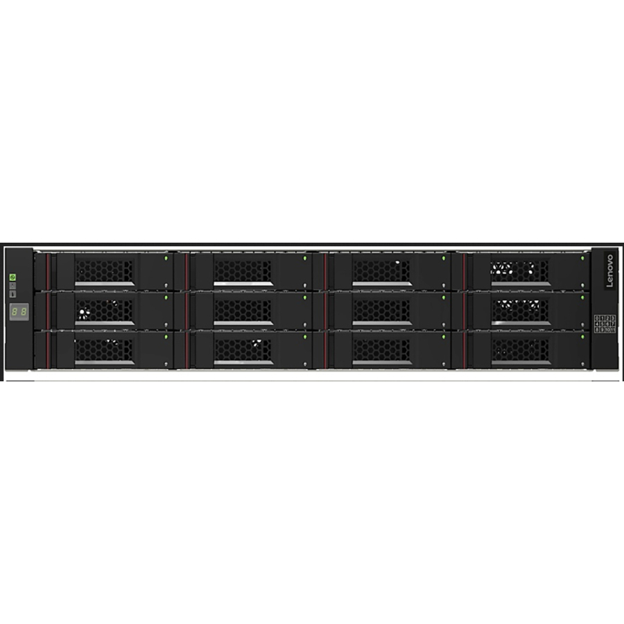 Lenovo D1212 Drive Enclosure - 12Gb/s SAS Host Interface - 2U Rack-mountable