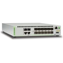 Allied Telesis 12 SFP/SFP+ Slot Stackable Switch with 4-Port 100/1000/10G Base-T (RJ-45)