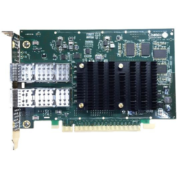 Chelsio T6 Dual Port 40G/50G/100GbE Adapter
