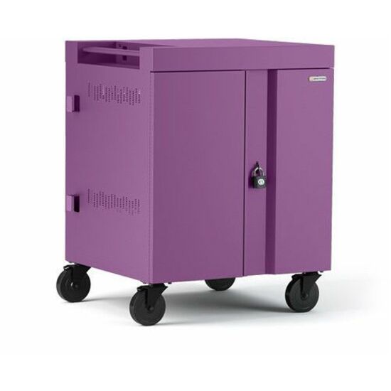 Bretford CUBE Cart Pre-Wired USB-C Charging Cart