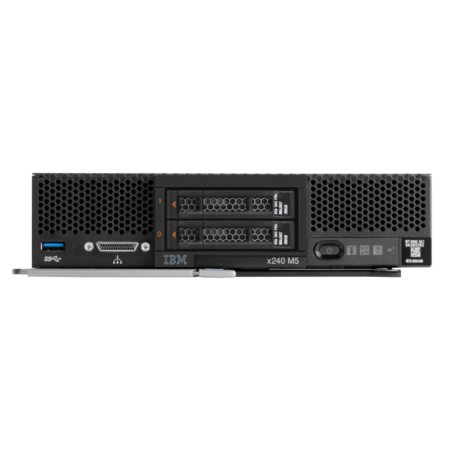 Lenovo Flex System x240 M5 9532EIU Blade Server - 2 Xeon E5-2620 v4 2.10 GHz - 32 GB RAM - 12Gb/s SAS, Serial ATA Controller
