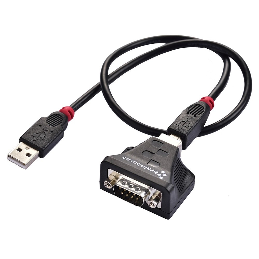 Brainboxes Ultra 1 Port RS232 Isolated USB to Serial Adapter