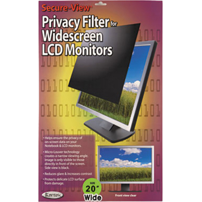 Kantek Secure-View SVL20.1W Privacy Screen Filter