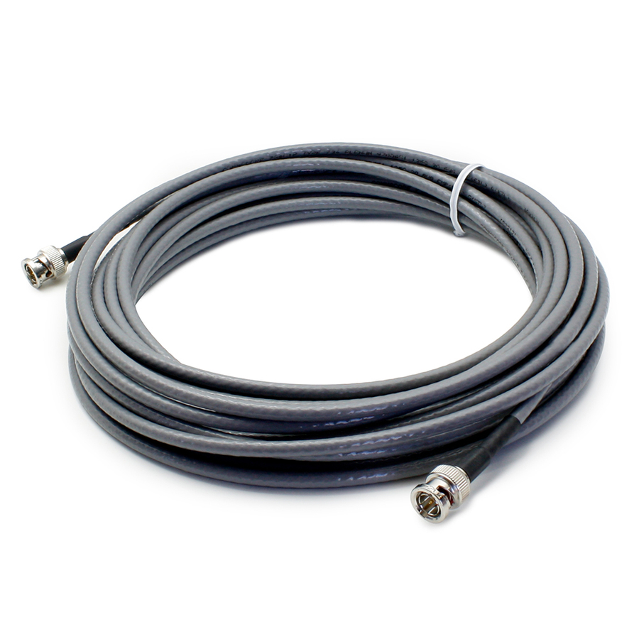 AddOn 10ft Cisco® CAB-5697 Compatible BNC (Male) to BNC (Male) Black Coaxial Simplex PVC Copper Patch Cable
