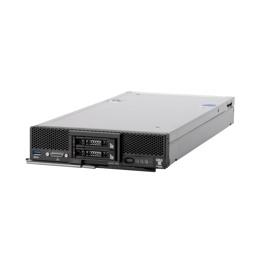 Lenovo Flex System x240 M5 9532ELU Blade Server - 2 Xeon E5-2667 v4 3.20 GHz - 64 GB RAM - 12Gb/s SAS, Serial ATA Controller