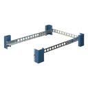 Rack Solutions 1U Universal Rail 24in (D) with Wirebar