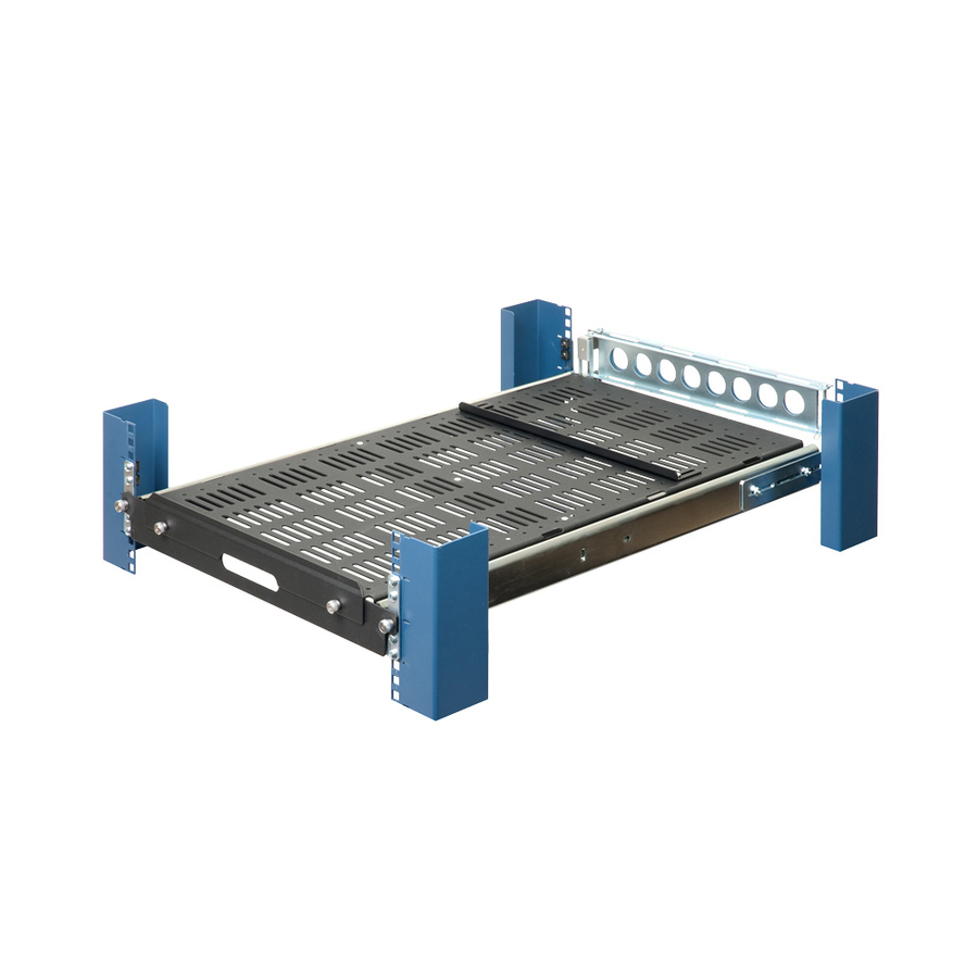 Rack Solutions 2U Heavy Duty Sliding Shelf 28in (D)