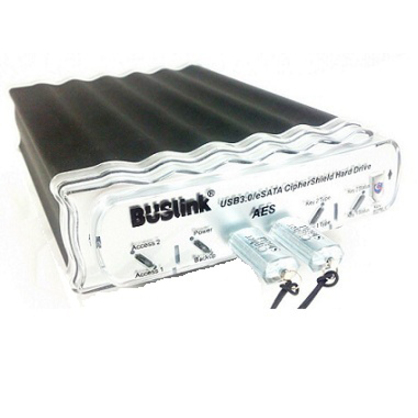 Buslink CipherShield CSX2TSSDU3KKB 2 TB Desktop Solid State Drive - External