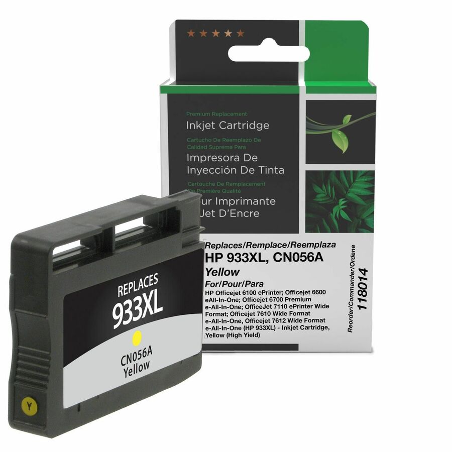Clover Imaging Remanufactured High Yield Yellow Ink Cartridge for HP 933XL (CN056A)