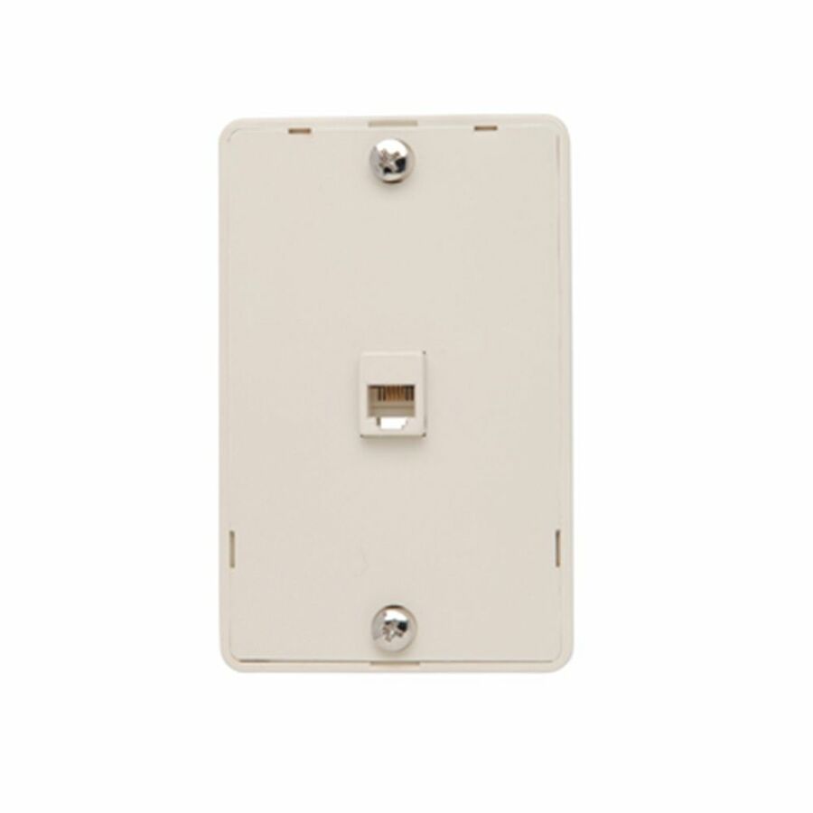 On-Q Modular Wall Mount Telephone Jack for Hanging Phones