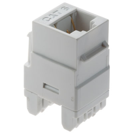 On-Q RJ45 Cat 6 Keystone Insert, White
