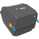 Zebra ZD421t Desktop Thermal Transfer Printer - Monochrome - Label/Receipt Print - USB - USB Host - Bluetooth - Near Field Communication (NFC) - EU, UK - Gray