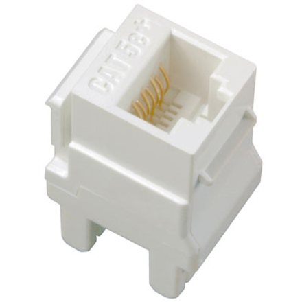 On-Q RJ45 Cat 5e Keystone Insert, White