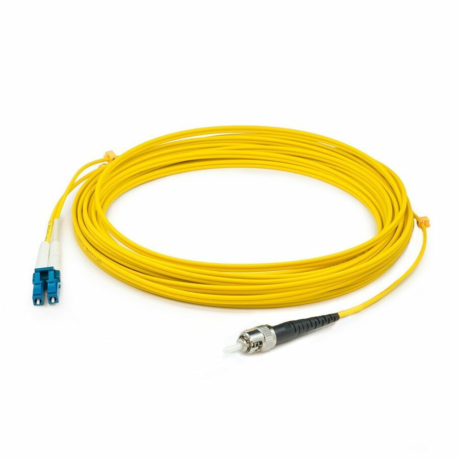 AddOn 5m ALC to ST Yellow OS2 Simplex OFNR (Riser-Rated) SMF Fiber Patch Cable