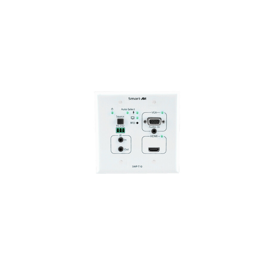 SmartAVI HDMI, VGA, Stereo Audio, IR POE Extender with Integrated Scaler and Converter