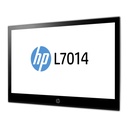 HP L7014 14" Class WXGA LCD Monitor - 16:9 - Black, Asteroid