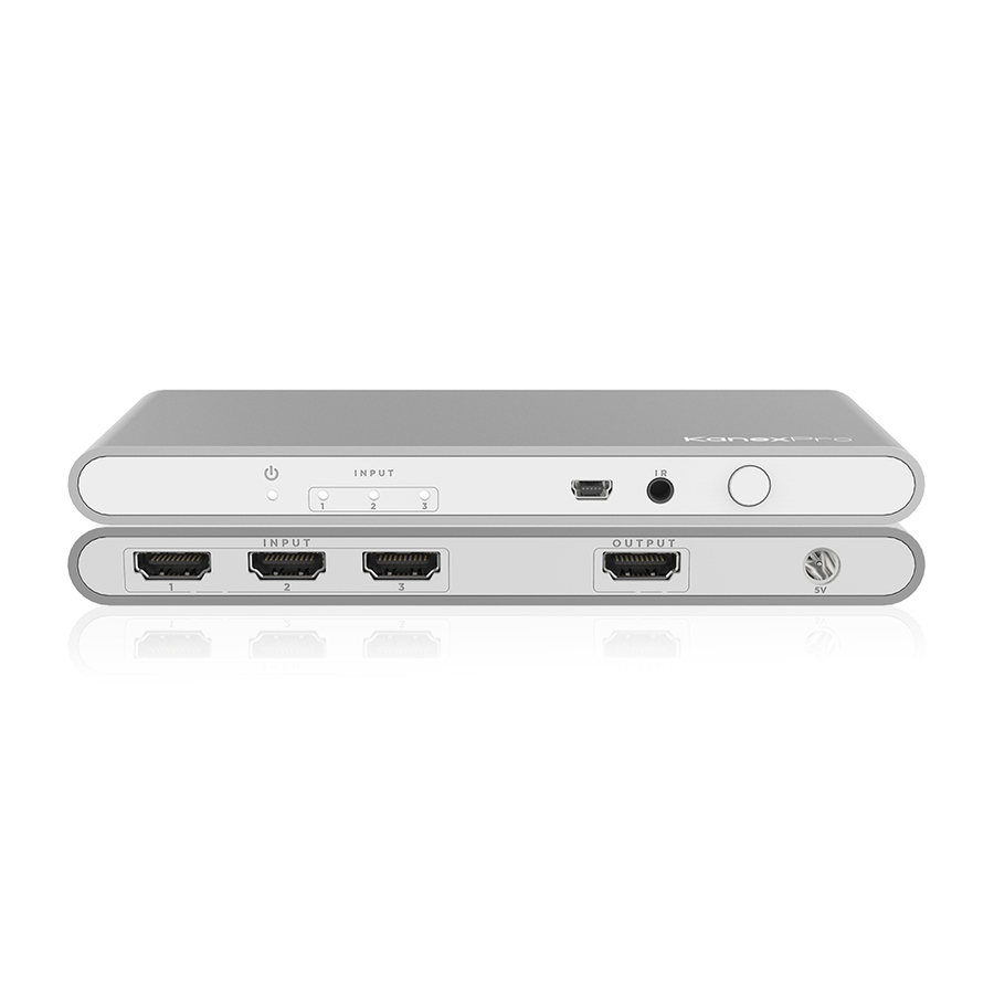 KanexPro 4K/30Hz HDMI 3X1 Switcher