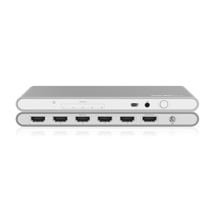 KanexPro 4K/30Hz HDMI 5X1 Switcher