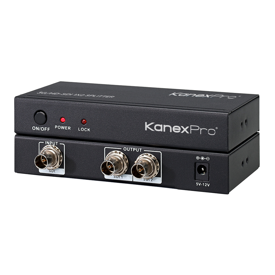 KanexPro 3G /HD-SDI 1x2 Distribution Amplifier